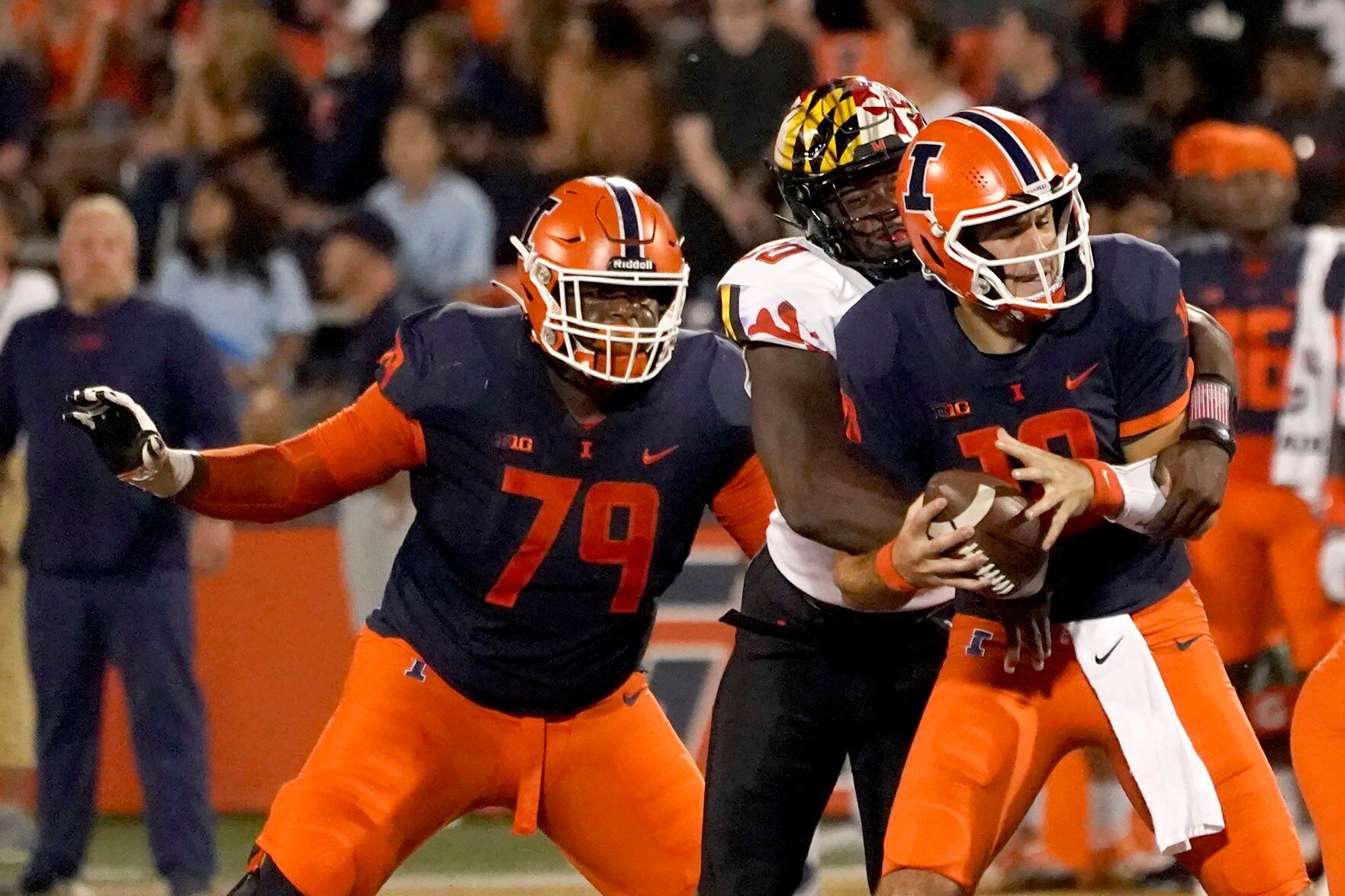 Maryland Illinois Football